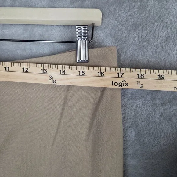 Talbots Pull-On Dress Pants Beige Women’s Size - Picture 3 of 9